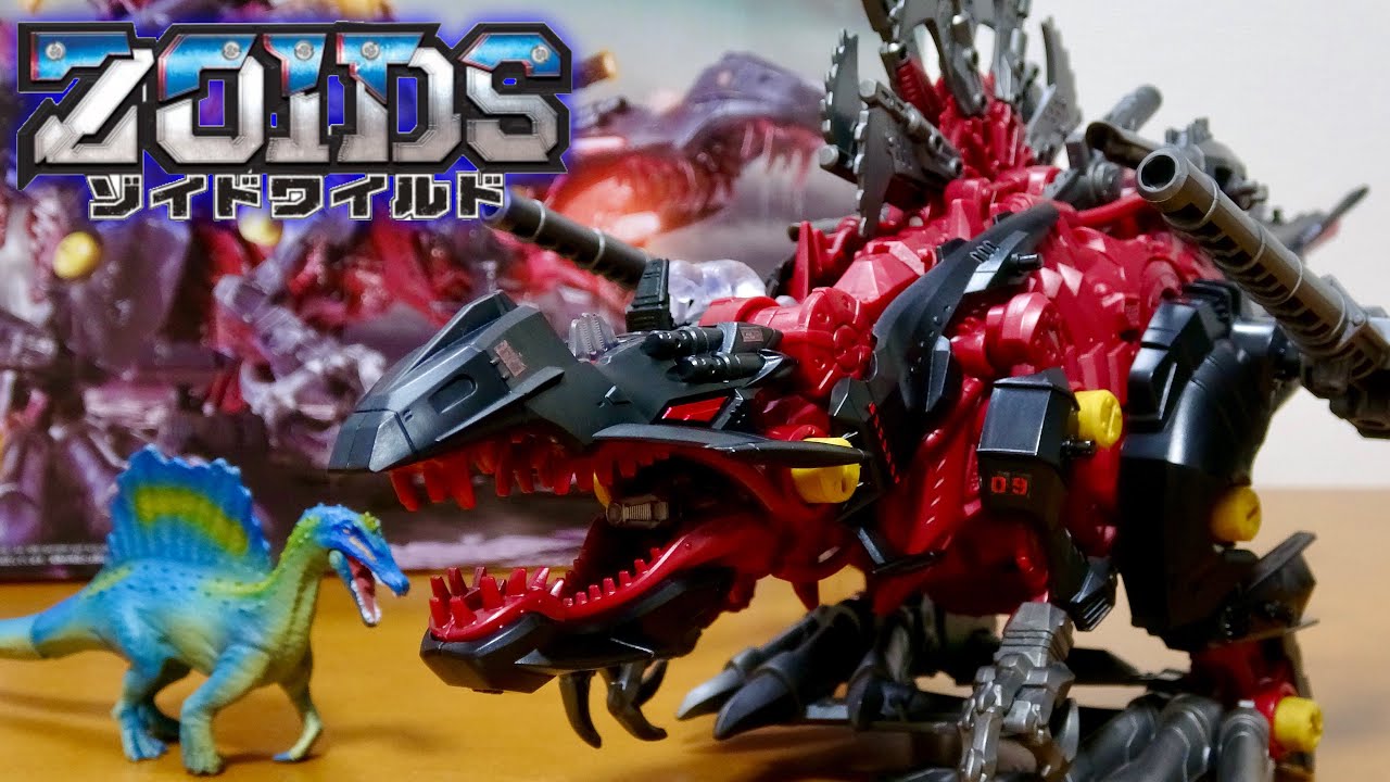 ゾイドワイルド ジェノスピノ スピノサウルス種 ZW33 組み立てレビュー!ZOIDS WILD GENOSPINO ROBOT
