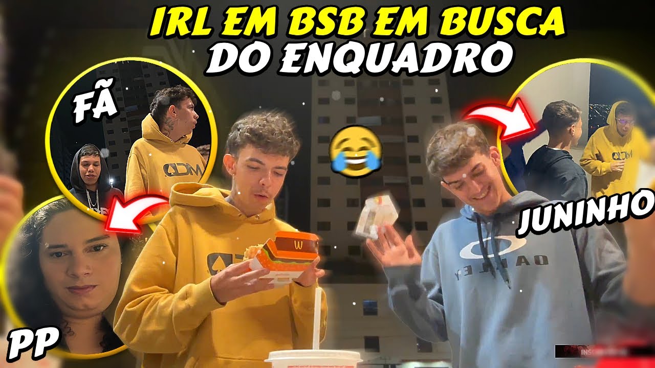 BK IRL EM BSB EM BUSCA DO ENQUADRO! RESENHA COM PP | JUNINHO |  FÃ  | | HYPE RP | GTA RP |🇹🇷