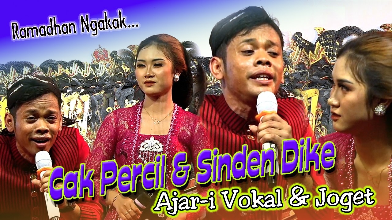 Bikin Ngakak || Cak Percil Ajar-i Vokal & Koreo Sinden Dike Sabrina || Lurah Kalangan Punya Gawe