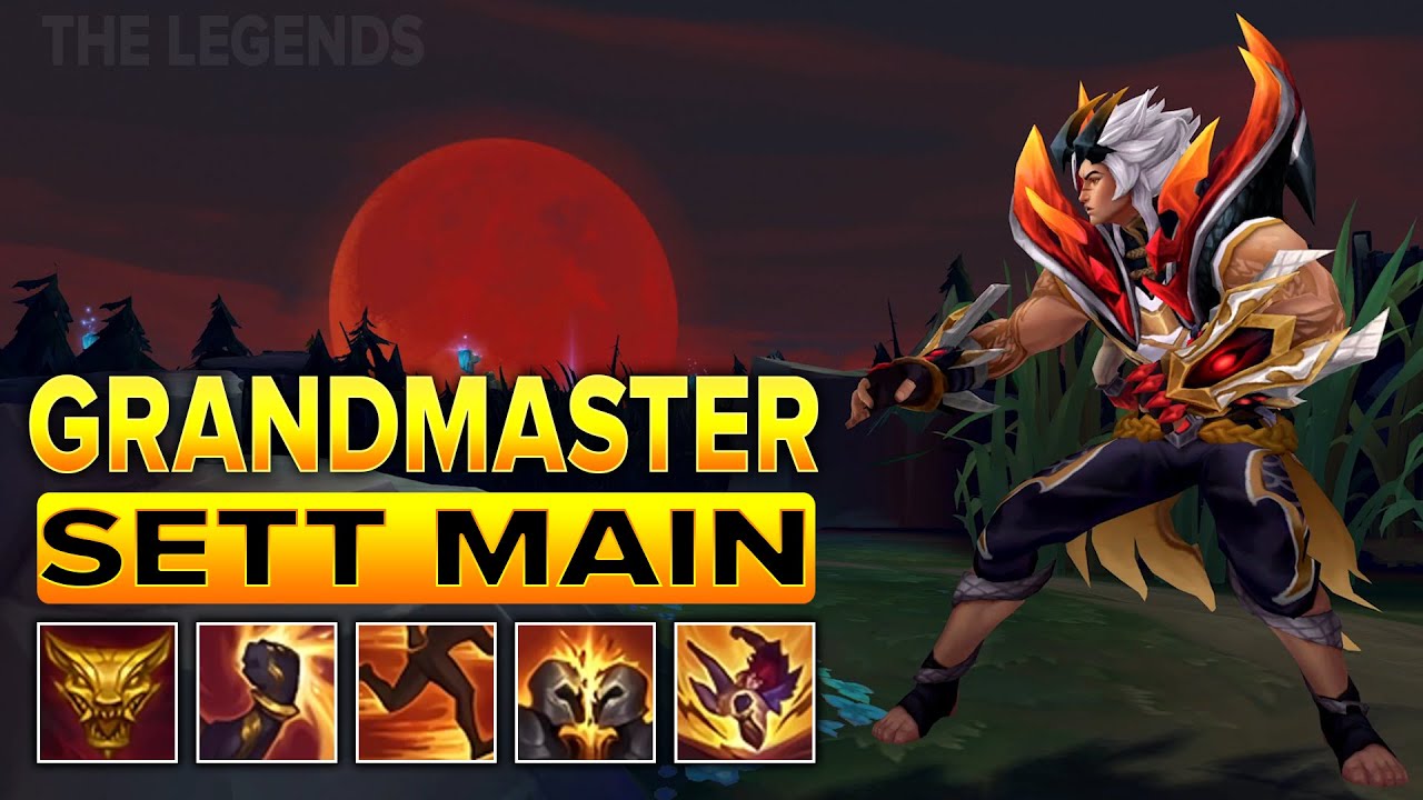 Grandmaster Sett Montage 2024 - Best Sett Plays Season 14