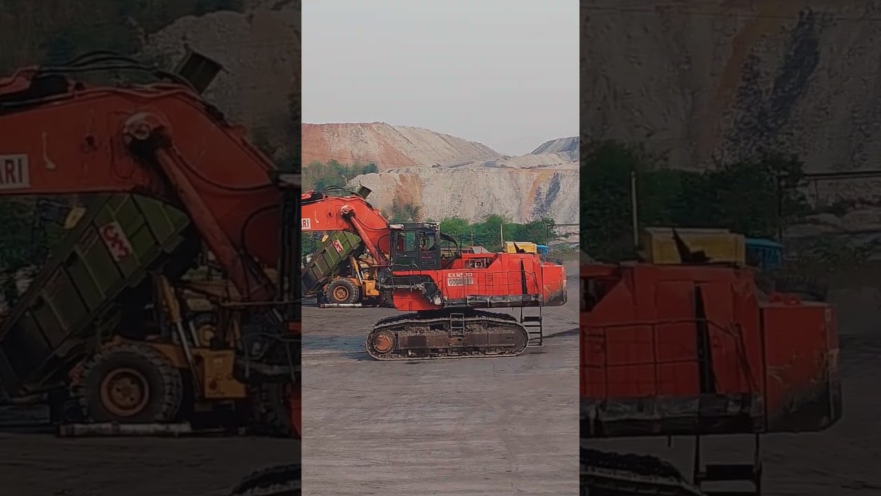 Mandamarri Kkocp Kalyanikhani Big Tata Hitachi #singareni