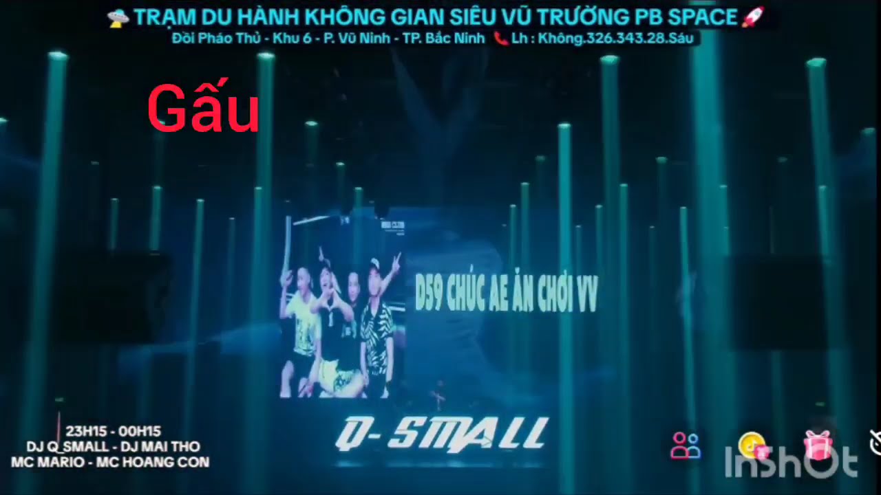 DJ Q_Small ft sexy DJ Mai Thỏ live tại  pb Space BN 14-8-25