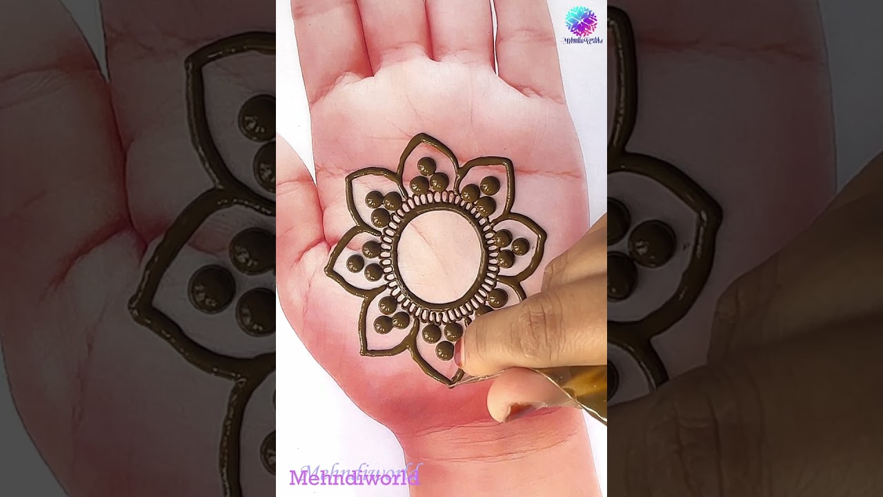 2 Beautiful front mehndi design 2025