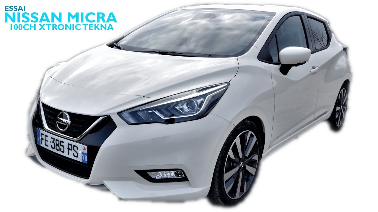 Essai Nissan Micra 100ch Xtronic Tekna 2019