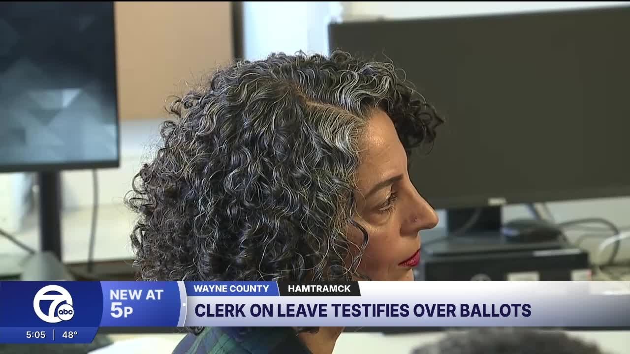 Hamtramck city clerk testifies over discovered ballots