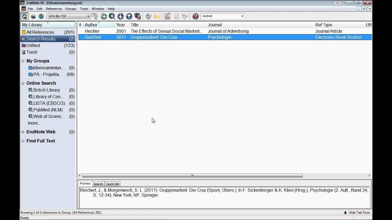 Endnote-Tutorial 04 - Output Styles