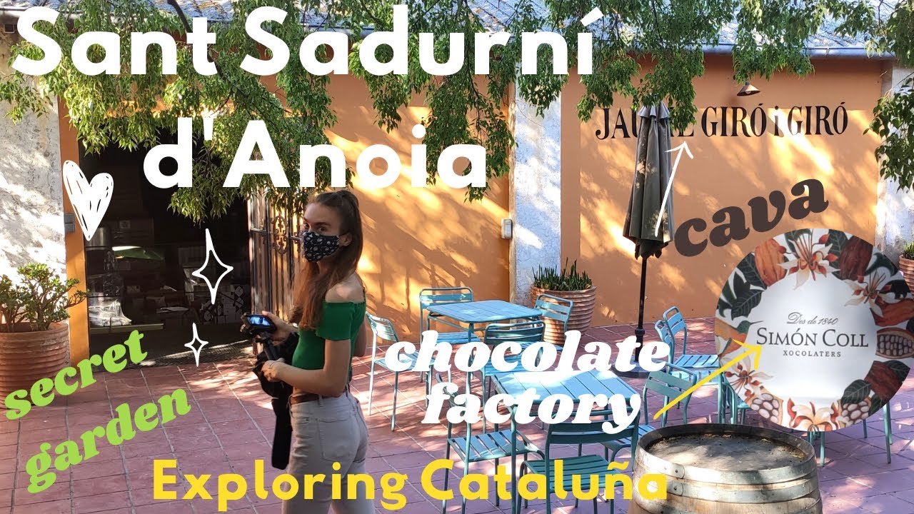 Exploring Cataluña - chocolate factory, cava capital&secret garden! Sant Sadurní d'Anoia VLOG 005