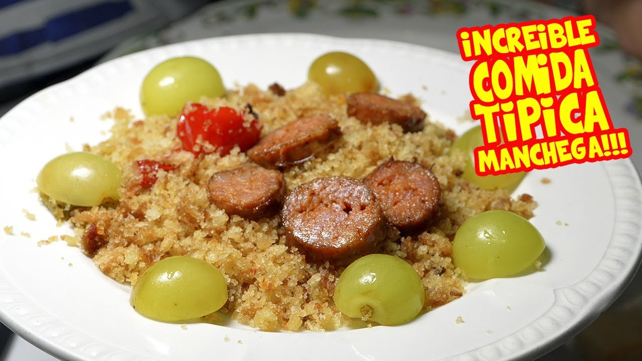 probando AUTÉNTICA COMIDA TÍPICA MANCHEGA en el RESTAURANTE MÁS VALORADO