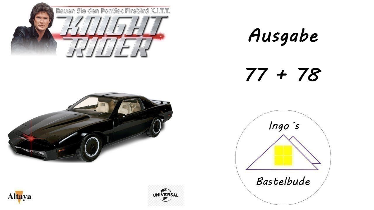 K.I.T.T. #77 + #78 - Altaya - Knight Rider