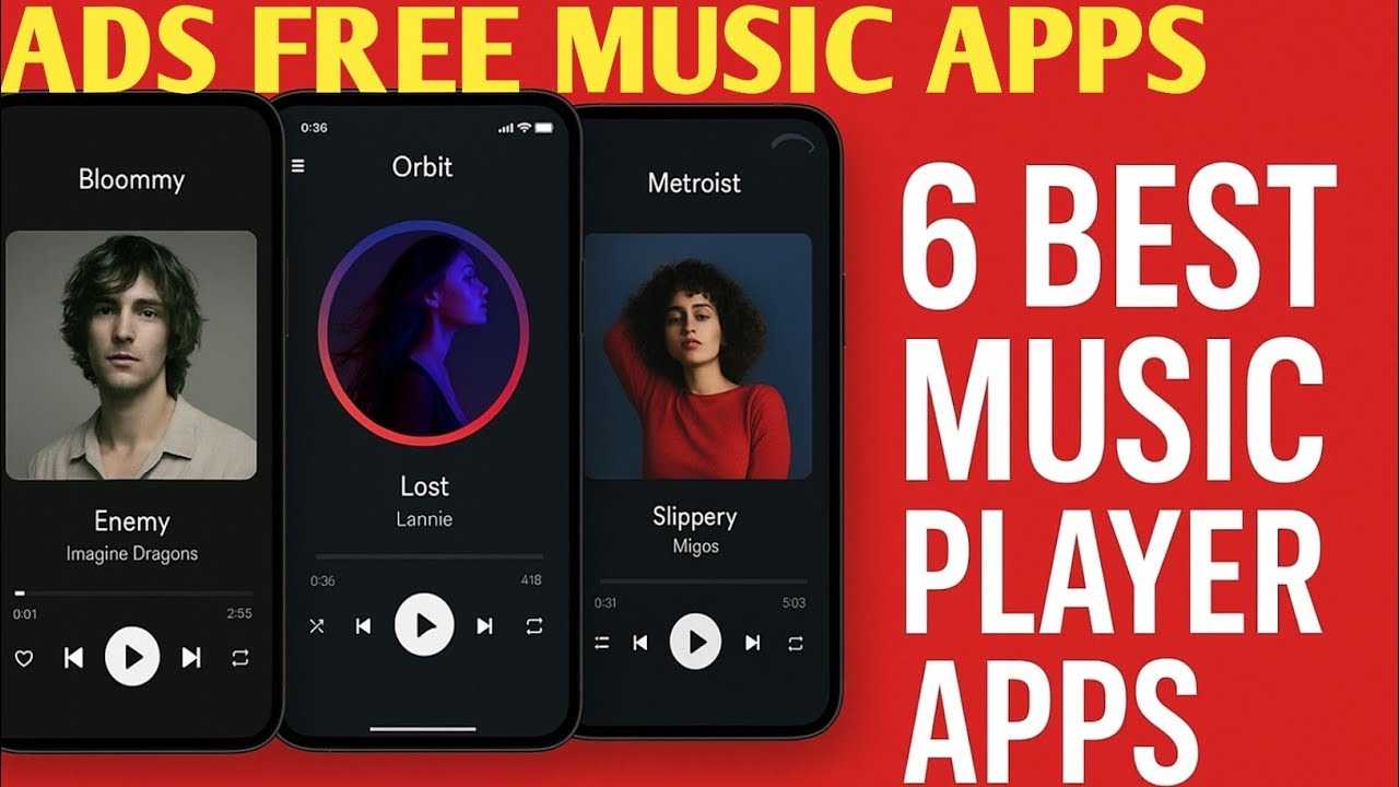 Best Free Music Player Apps for Android 2025 | Offline & Ad-Free