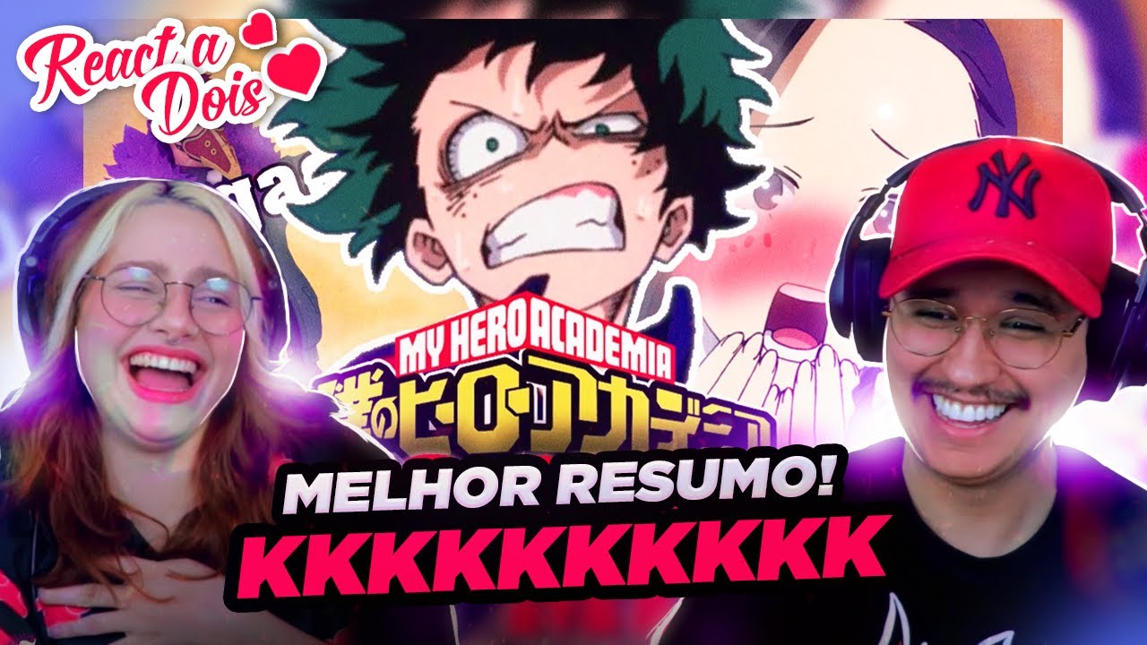 React Boku no Hero em 10 MINUTOS kkkkkkkkkkkk