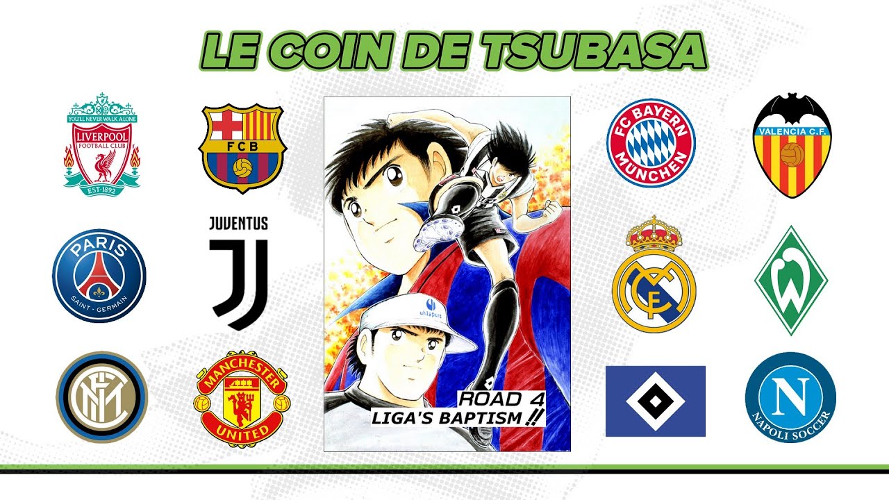 Tout savoir sur les clubs européens dans Captain Tsubasa [Olive et Tom]