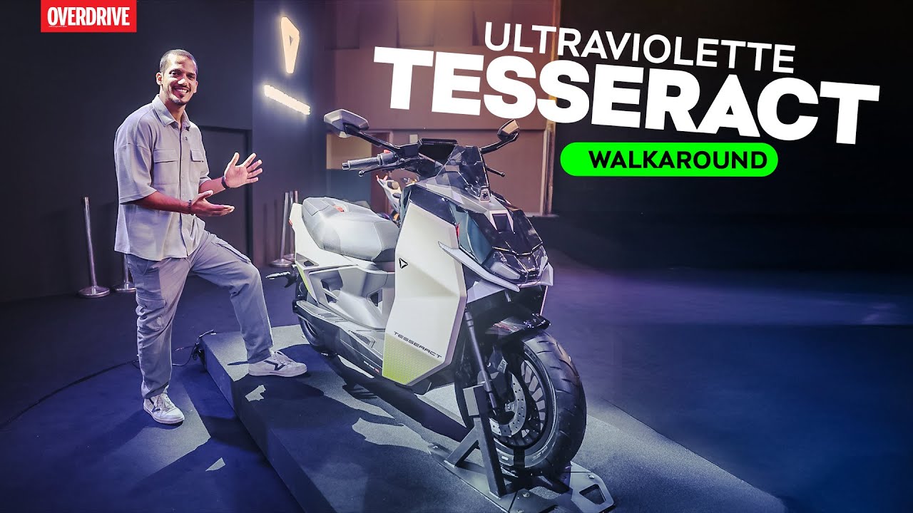 Ultraviolette Tesseract Electric Scooter | Walkaround & First Look