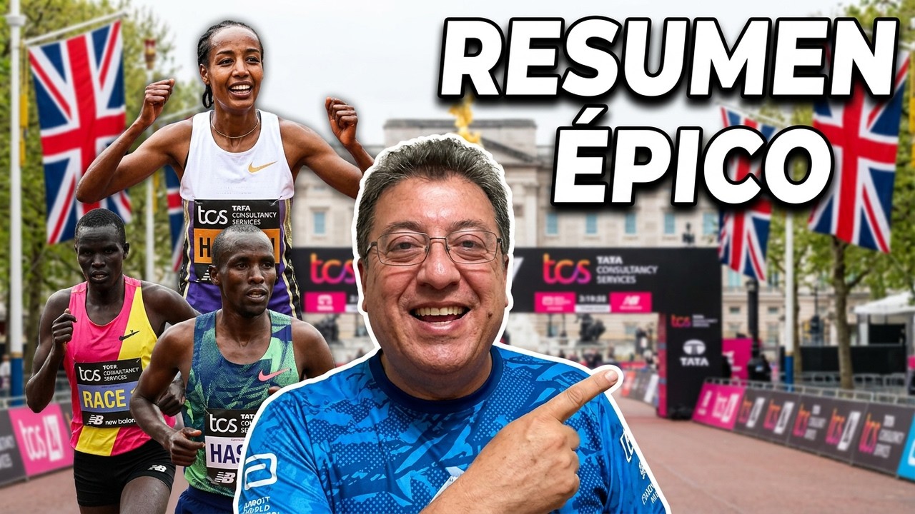 ¡Esto fue el INCREIBLE maratón de LONDRES!