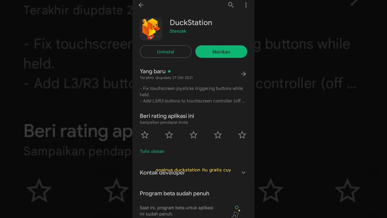 Nyobain Emulator di Android (PS1)