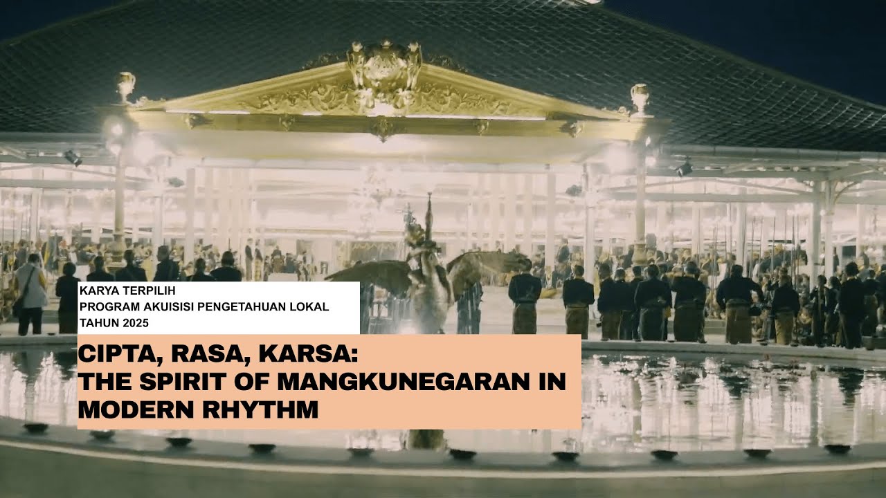 Cipta, Rasa, Karsa: The Spirit of Mangkunegaran in Modern Rhythm