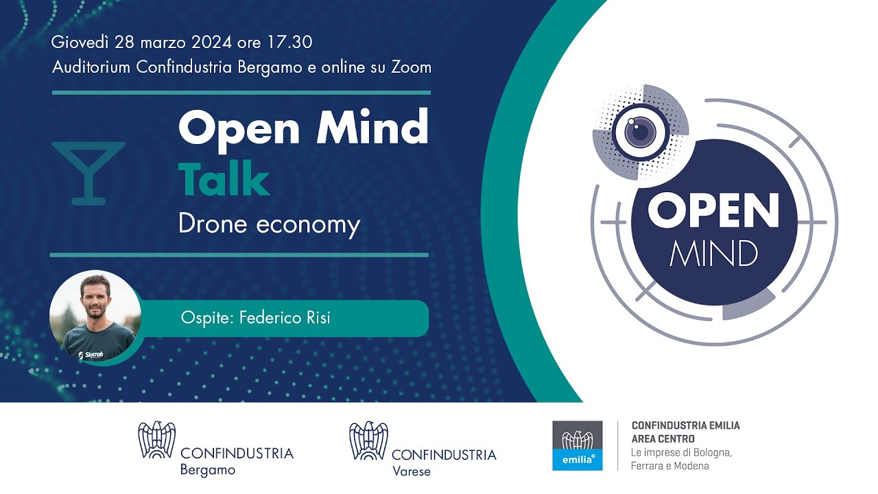 Evento 28 marzo | Open Mind Talk - Drone economy