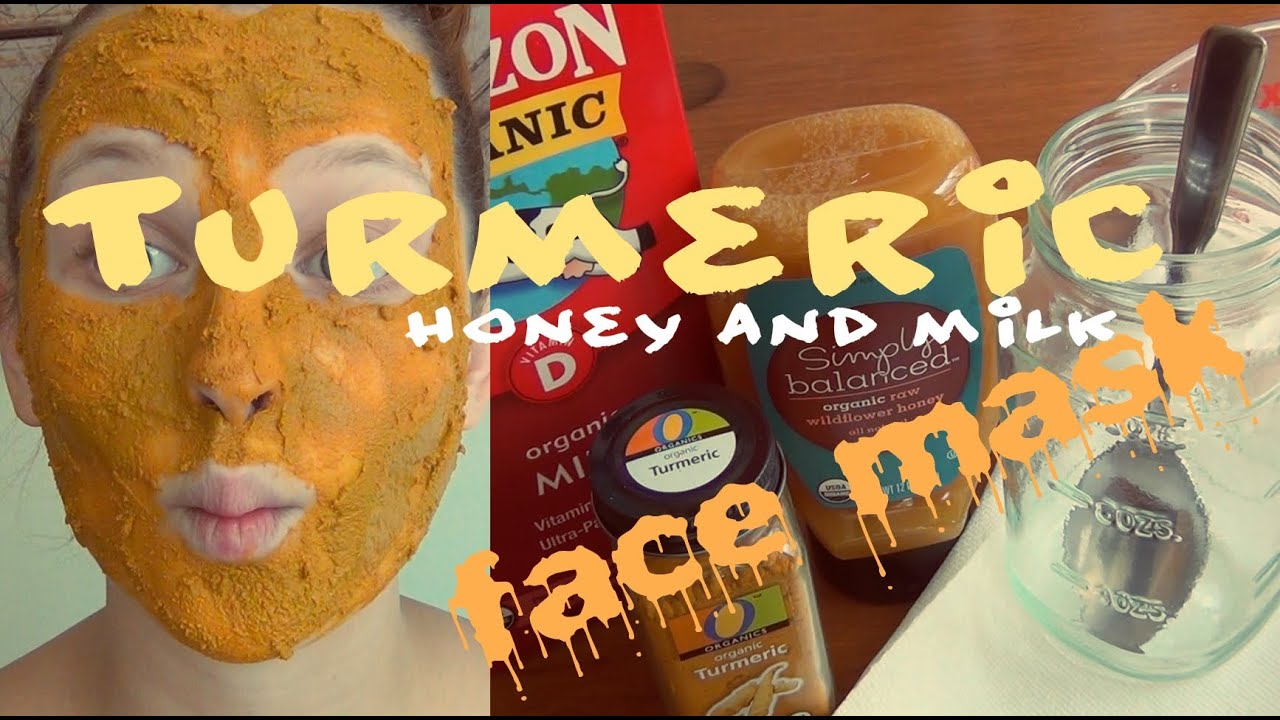 DIY Beauty ♥ Turmeric, Honey & Milk Face Mask