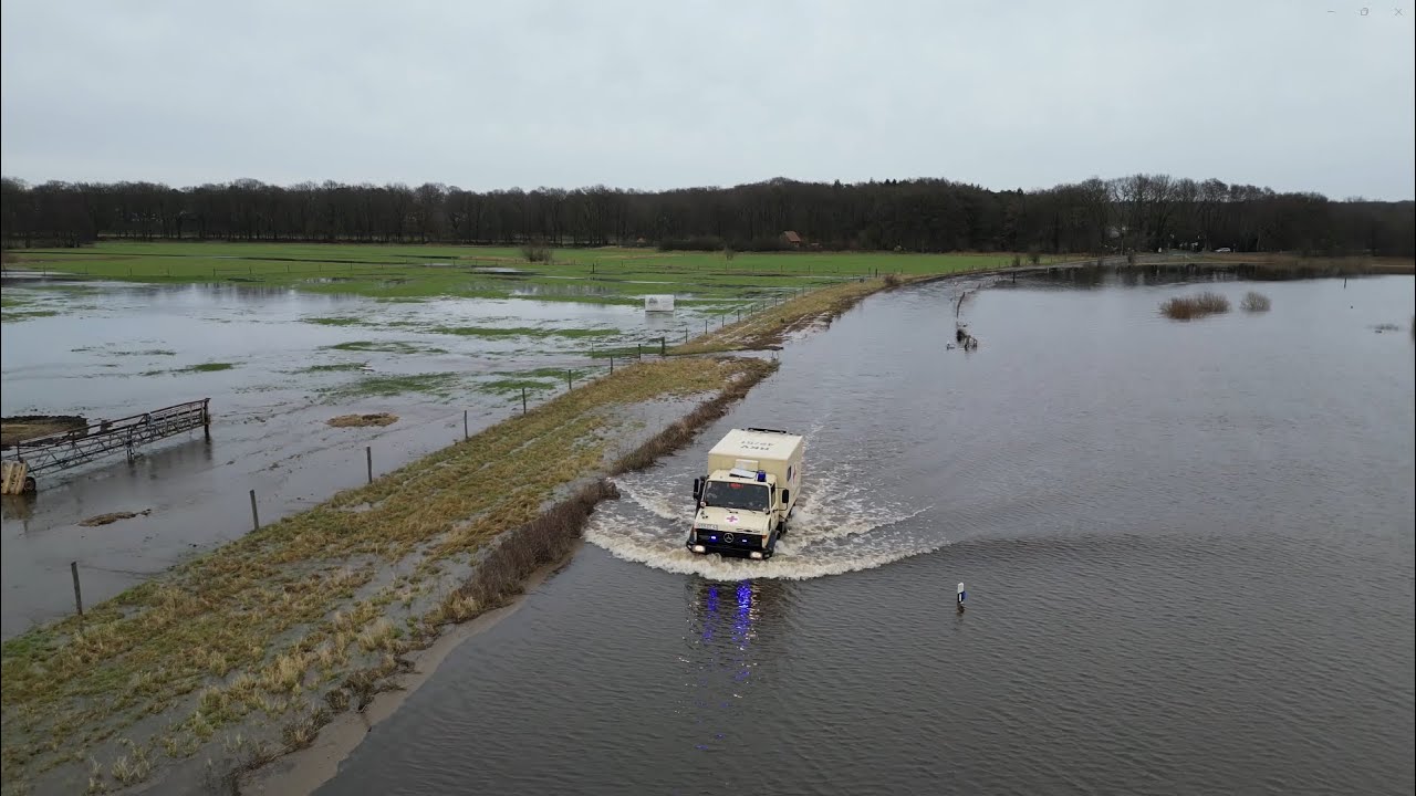 Evakuierung, Wasserfahrten, Einsatzfahrten und Inside View Hochwasser 2023 Landkreis Verden