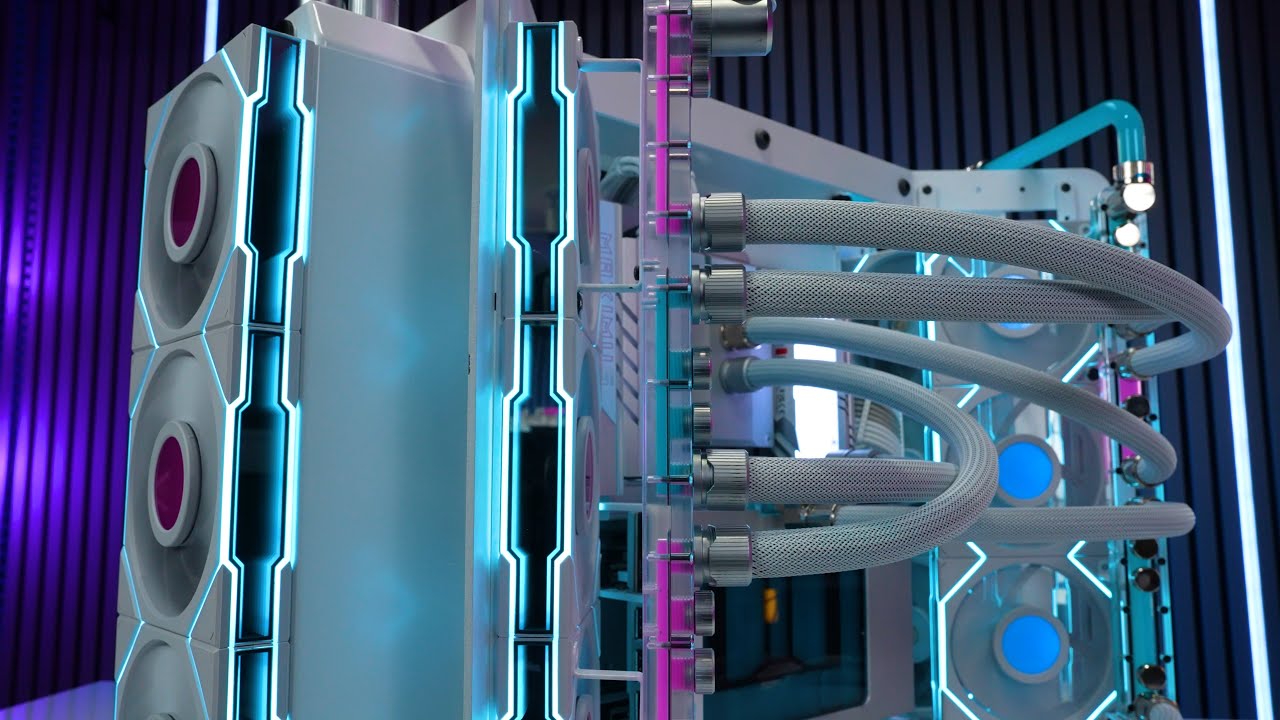 🚀 THE MOST OUT-OF-THIS-WORLD Water-Cooled PC EVER! RTX 4090 | Core Ultra 9 285K