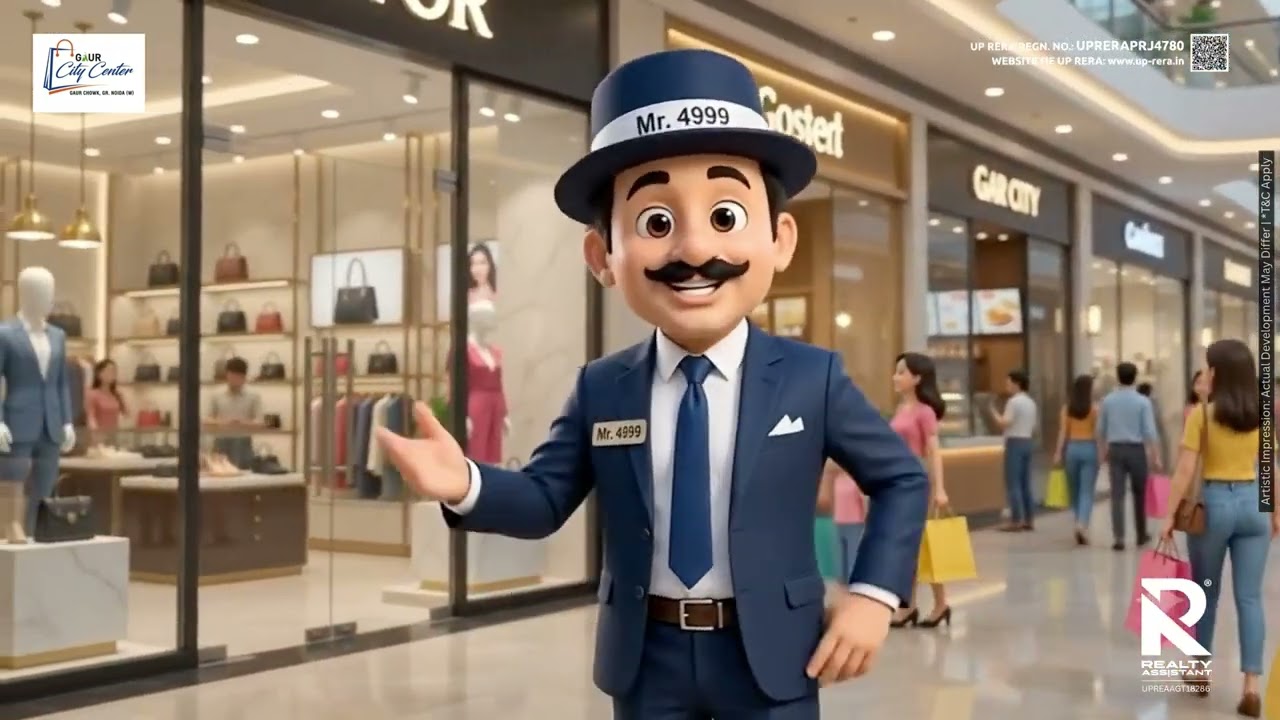 Gaur City Center Commercial Spaces Starting at ₹4,999 per sq. ft.*