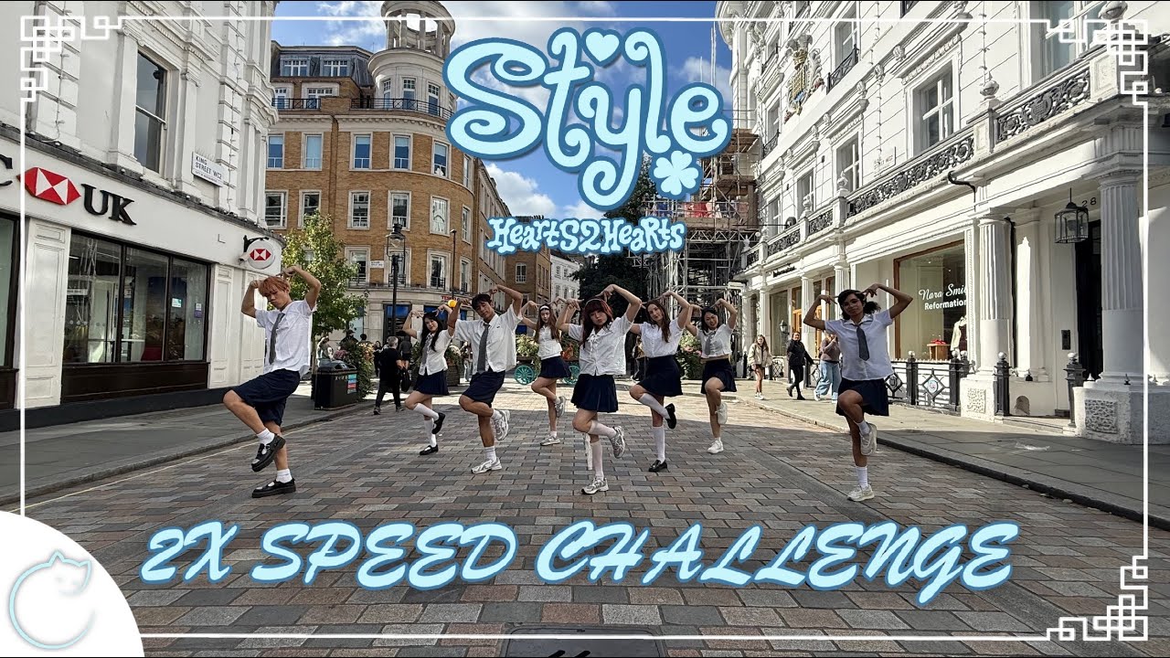 [KPOP IN PUBLIC | 2X SPEED | 4K] Hearts2Hearts 하츠투하츠 'STYLE' Dance Cover | London