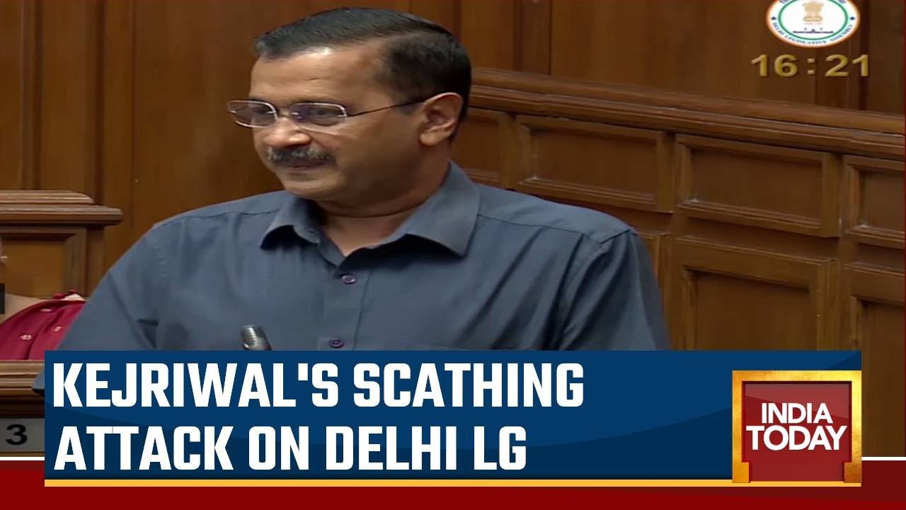 Allow LG To Run Delhi Instead Of AAP: Delhi CM Arvind Kejriwal Addresses  The Assembly