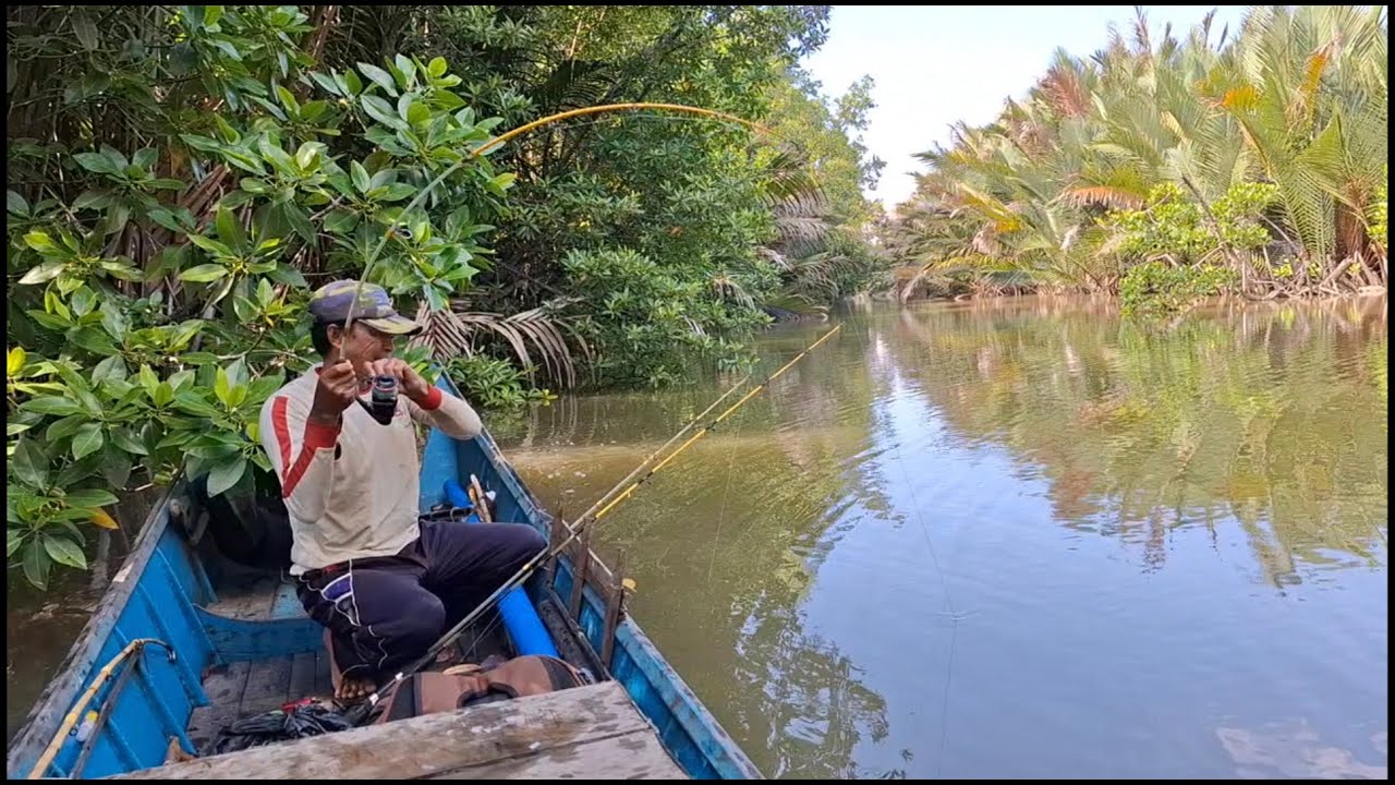 Umpan ikan Belanak lebih efektif saat air keruh seperti ini