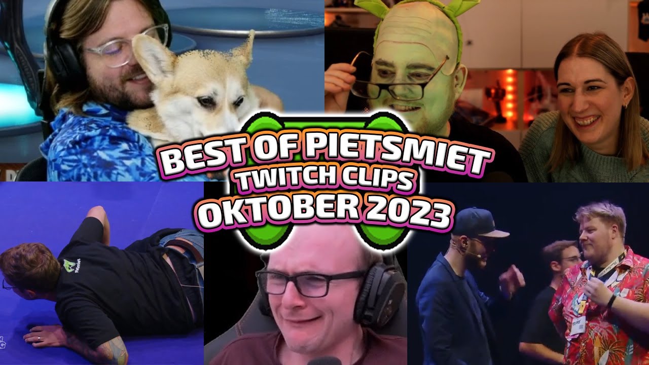 BEST OF PIETSMIET 🎮 TWITCH CLIPS OKTOBER 2023