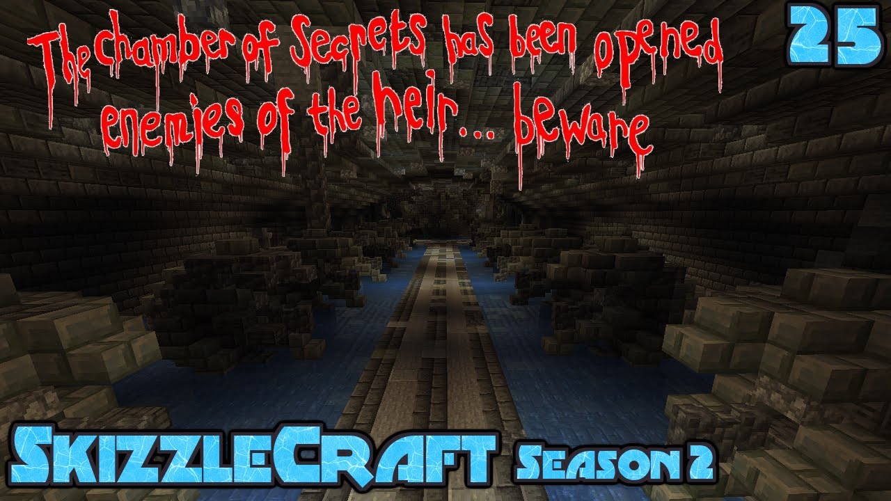 The Chamber of Secrets has been opened | SkizzleCraft Season 2 | Hogwarts Base | Minecraft | Ep 25