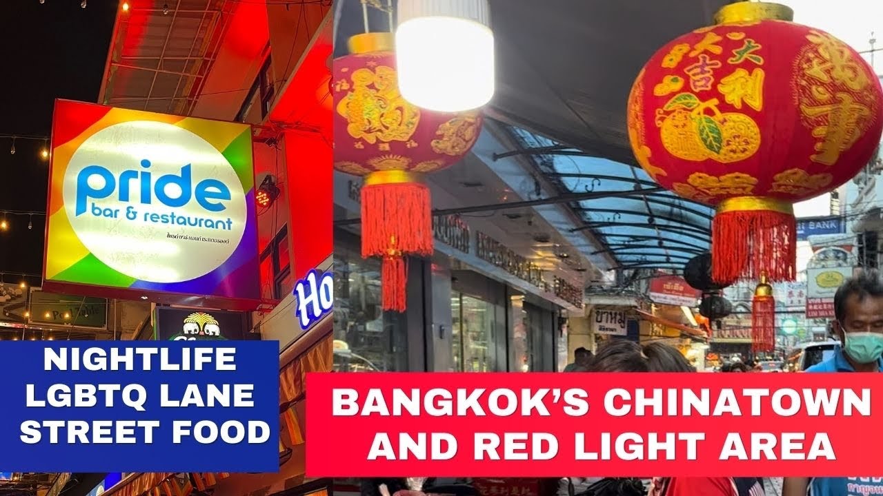 Bangkok's Chinatown | Roaming In Red Light Area | Nightlife in Bangkok | LGBTQ Lane | Street Food