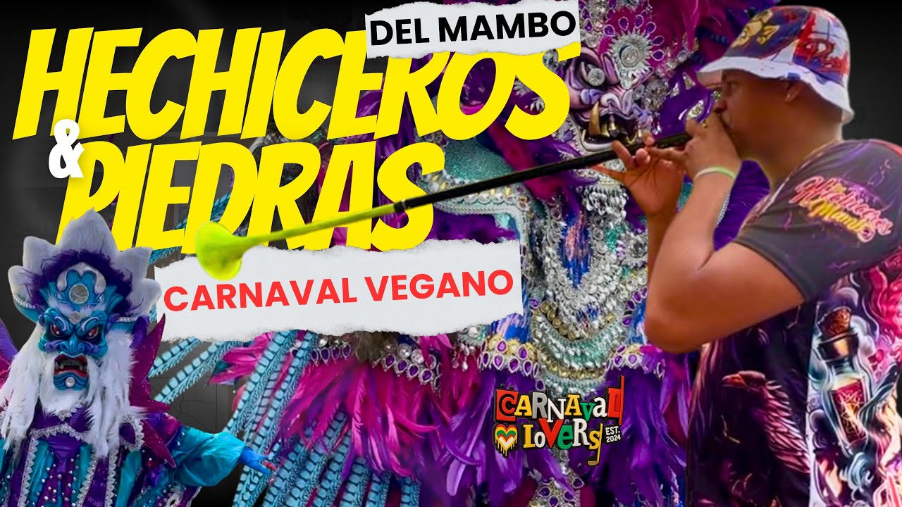 Los HECHICEROS DEL MAMBO y el grupo PIEDRA en el CARNAVAL VEGANO. Se robaron el show