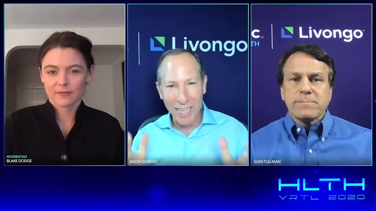 Jason Gorevic, CEO, Teladoc Health & Glen Tullman,  Founder & Executive Chairman, Livongo