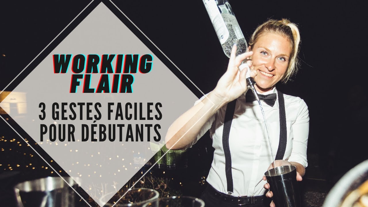 TUTO #1 - 3 EASY WORKING FLAIR MOVES (FOR BEGINNERS) YOU CAN LEARN IN 10 MINUTES
