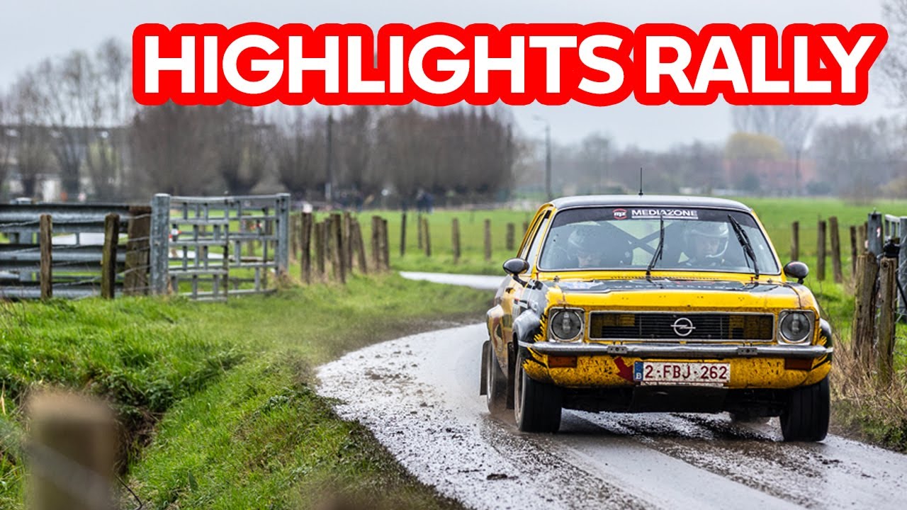 Highlights Rally Moorslede | Opel Ascona A