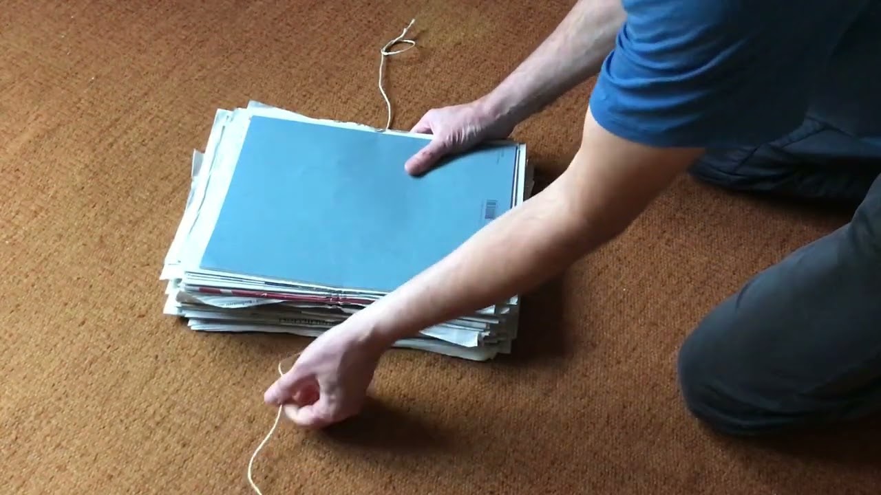 Paket verschnüren oder Altpapier bündeln - ganz einfach!