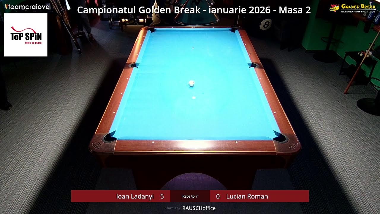 Campionat Golden Break - ianuarie 2026
