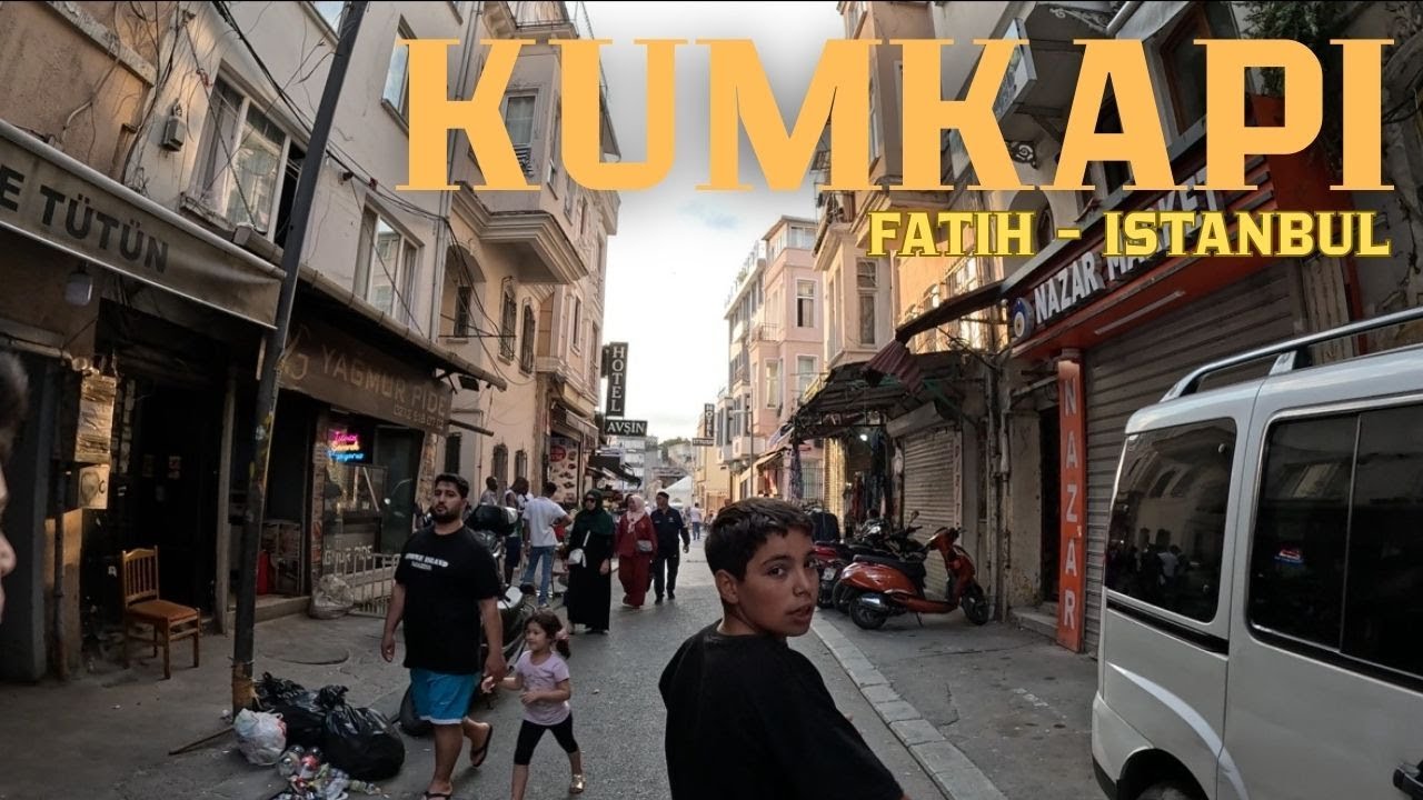 Göçmenlerin Semti Kumkapı |  Fatih-İstanbul I Walking Tour I 4K60FPS