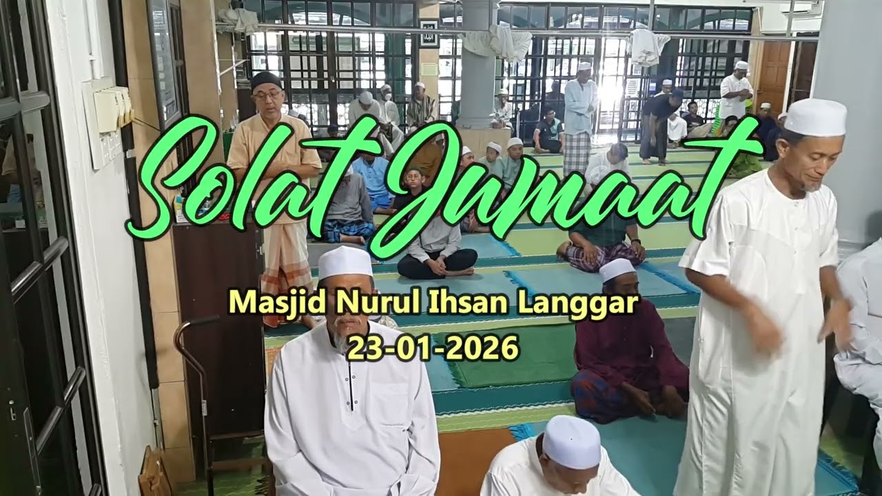 Solat Jumaat 2026-01-23