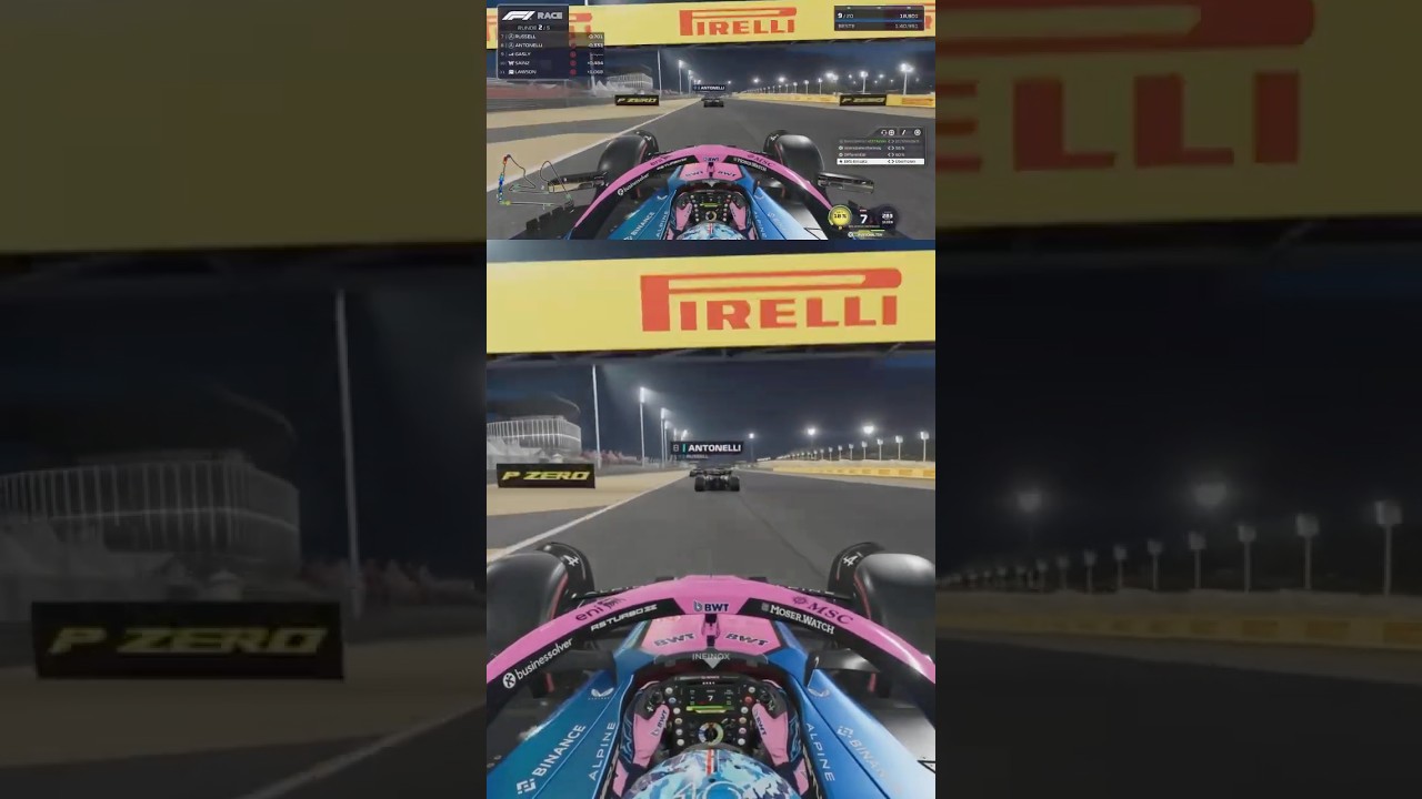 F1 25 Bahrain (Sakhir) Grand Prix 2025 From P11 to P8 Pierre Gasly Alpine A525 PS5