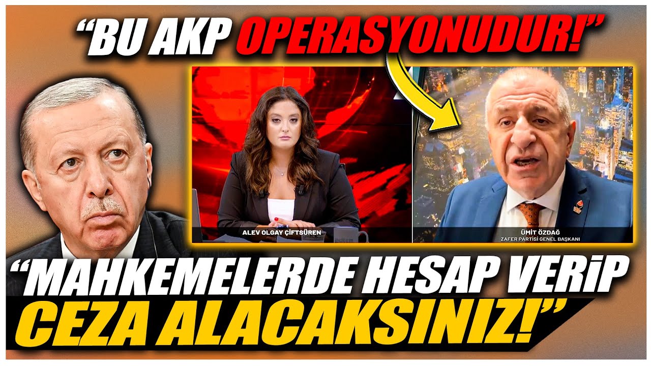 Ümit Özdağ canlı yayında yargı dağıttı! 