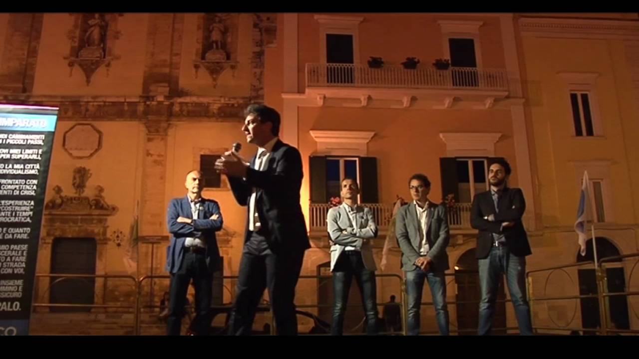 Palo del Colle (Ba) 10/6/2016 Intervento Domenico Conte Sindaco