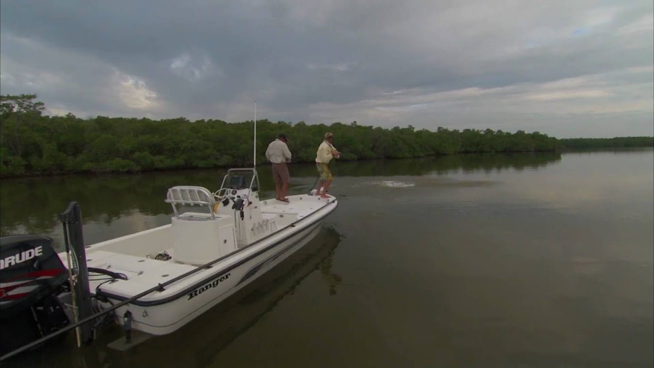 Everglades Backcountry Fishing for Tarpon with DOA BFL Lure