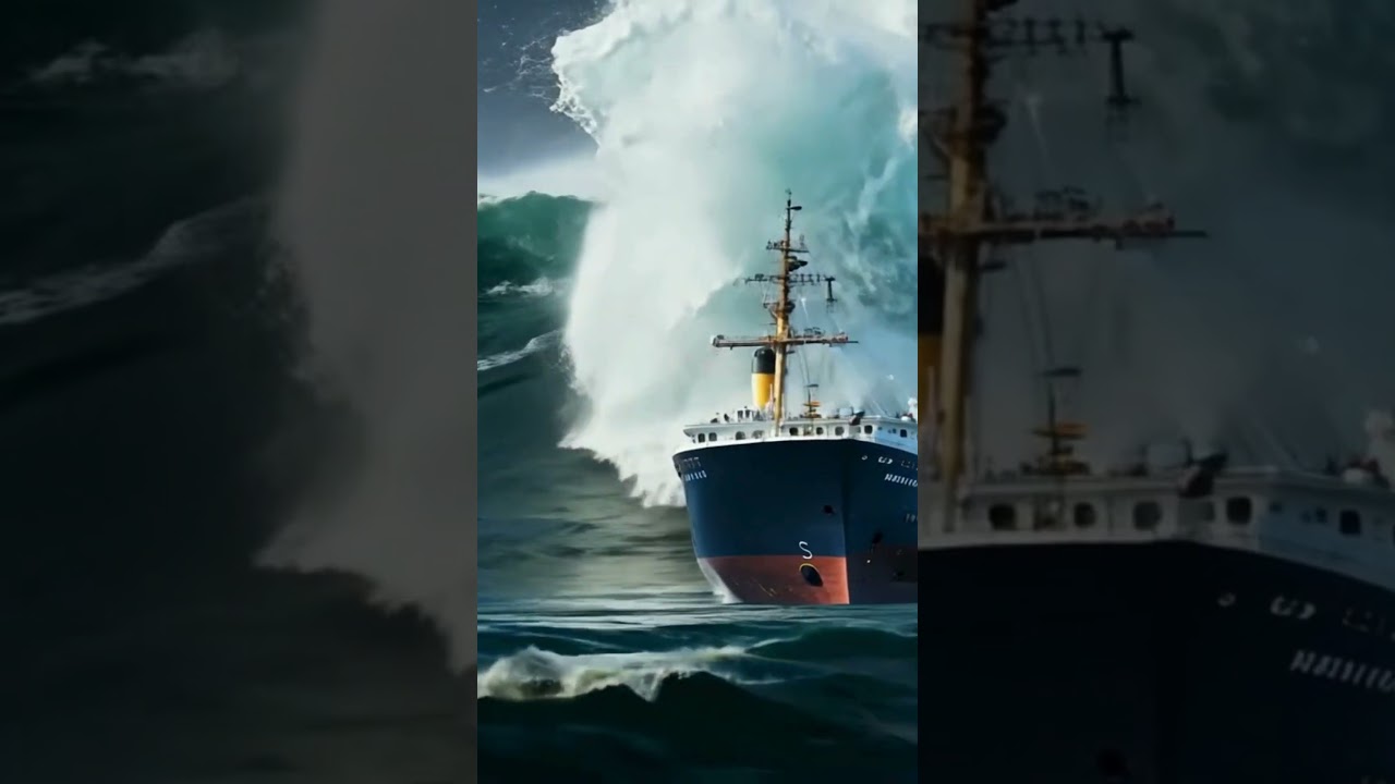 Escape or Sink? #ship #shipvideo #shipsinking