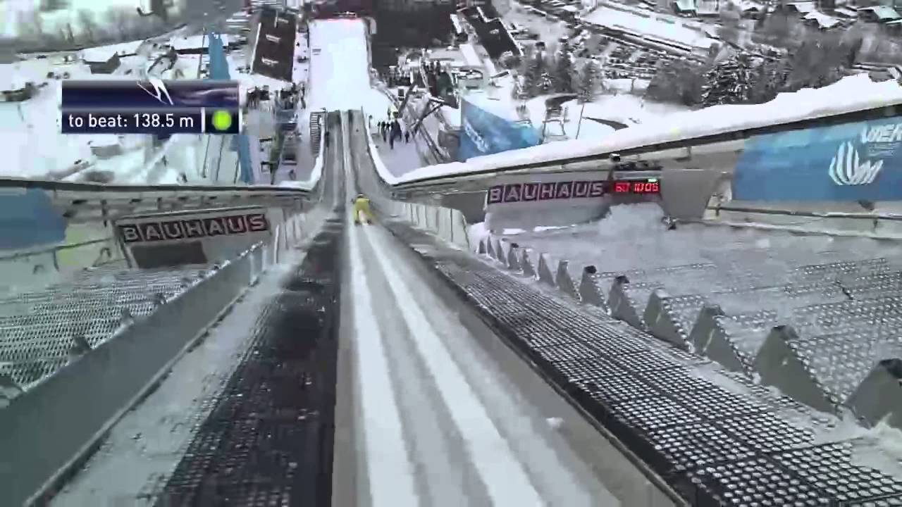 Outsider Anders Jacobsen wins German ski jump
