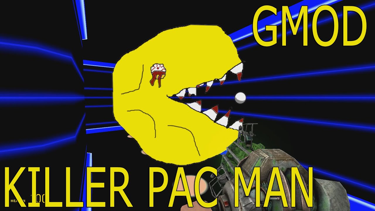 Gmod - RUN FROM KILLER PAC MAN