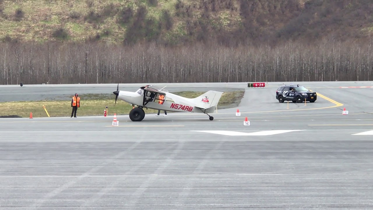 98 foot landing in a Maule M7 at Valdez STOL competition
