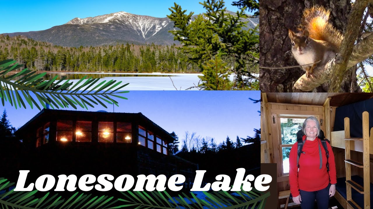 Hiking to Lonesome Lake Hut in NH
