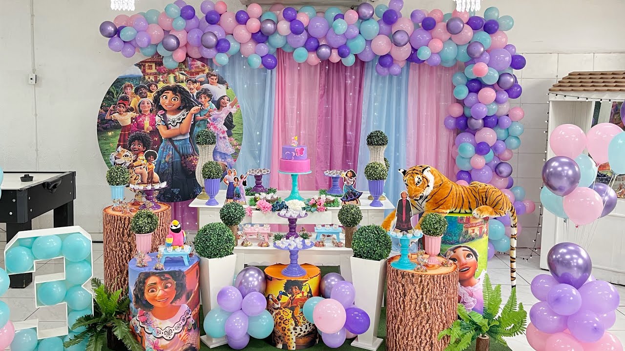 Decoração do ENCANTO - Uma das FEBRES do momento! Está locando muito | LINKS E DICAS