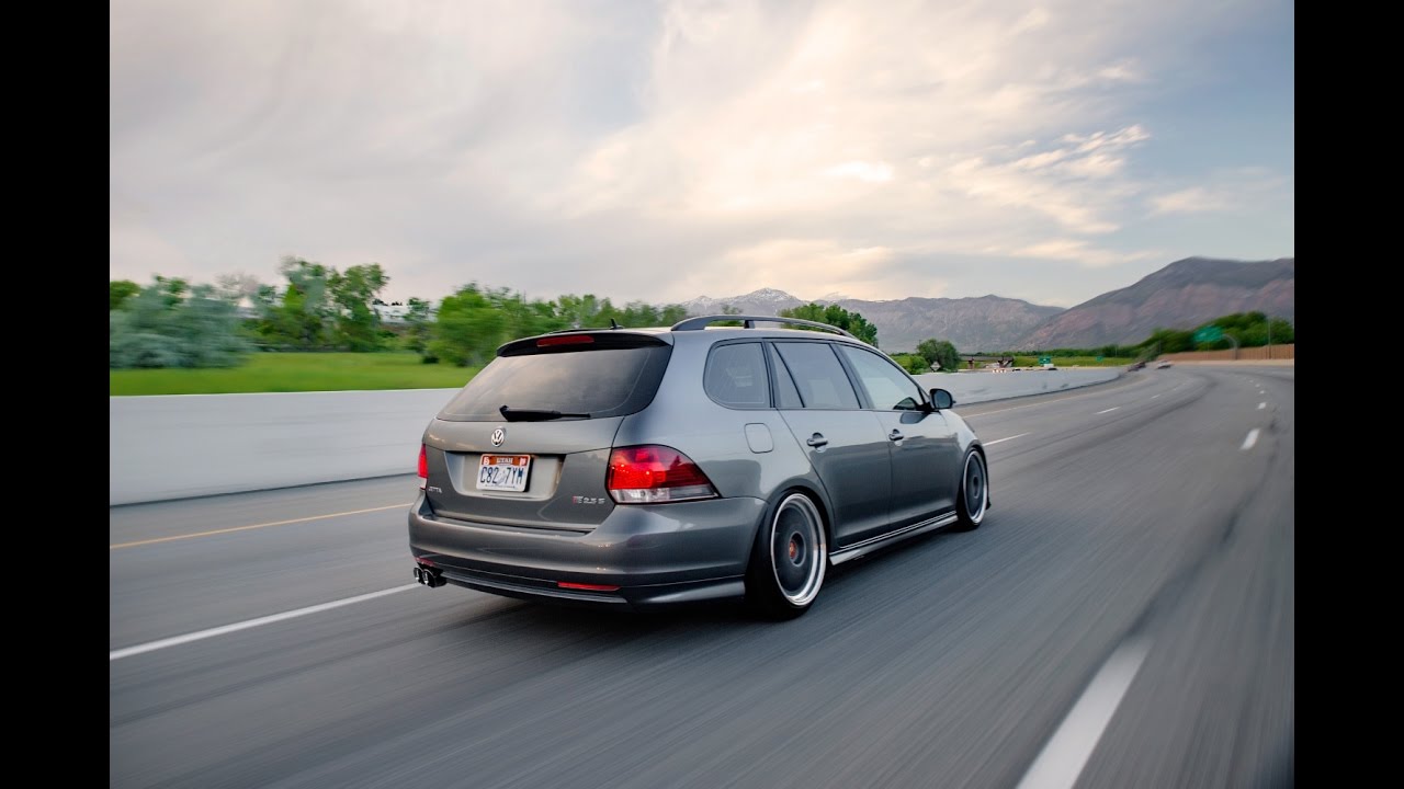 Watercooled Society - Bagged Jetta Wagon.